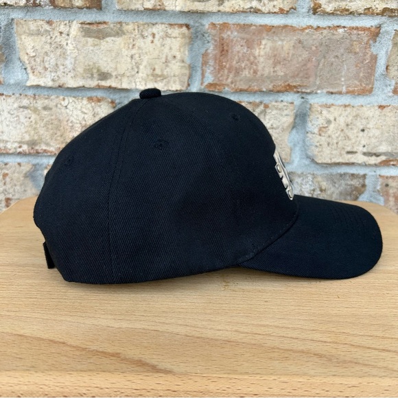 Janet Jackson Rhythm Nation 1814 Black baseball Hat With Metal Badge OS - Picture 8 of 12